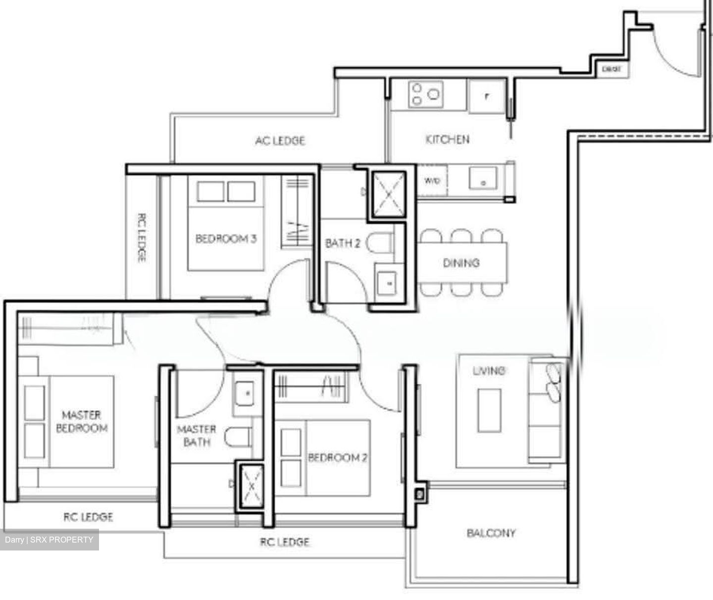 Amo Residence (D20), Apartment #634621901